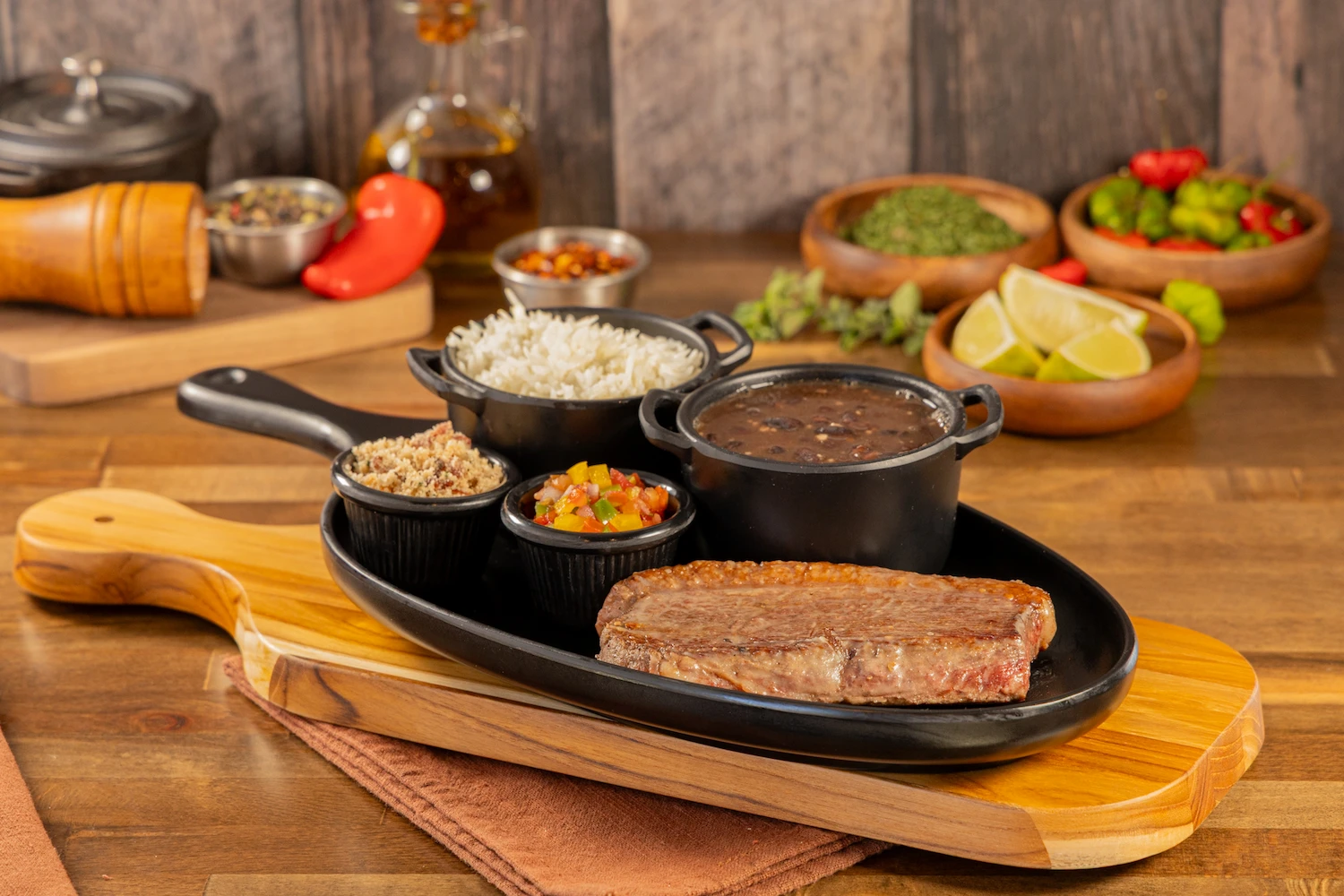Picanha Brazilian churrascaria BBQ at Kingdom BBQ Grill